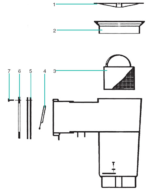 Hayward SP1075/77/82/85 Skimmer Spares