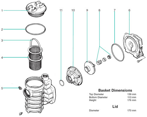 ITT Argonaut Pump Spares