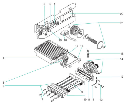 Jandy LX Additional Heater Spares