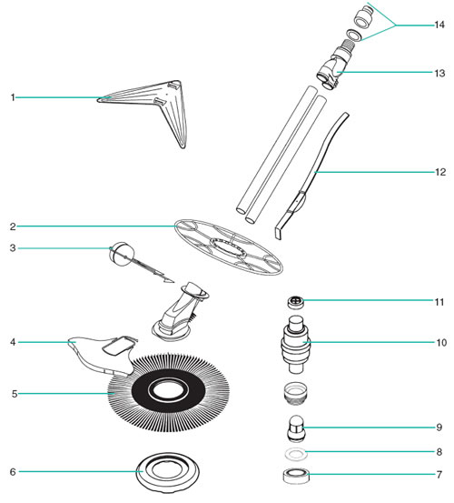 Kreepy Krauly Kadet Spares