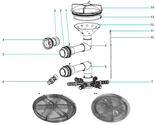 Lacron 16 & 18" Filter Spares
