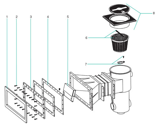 Plastica Skimmer Spares