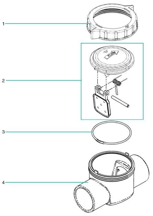 Servicable Non Return Valve Filter Spares