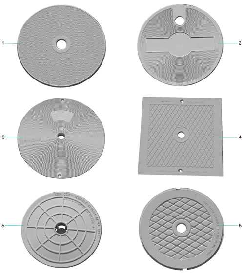 Skimmer Lid Spares 1/2