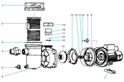 Sta-Rite Onga 400 Series Pump Spares