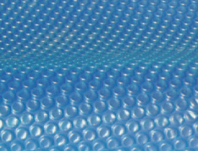 Blue 400 Micron Solar Bubble Pool Cover