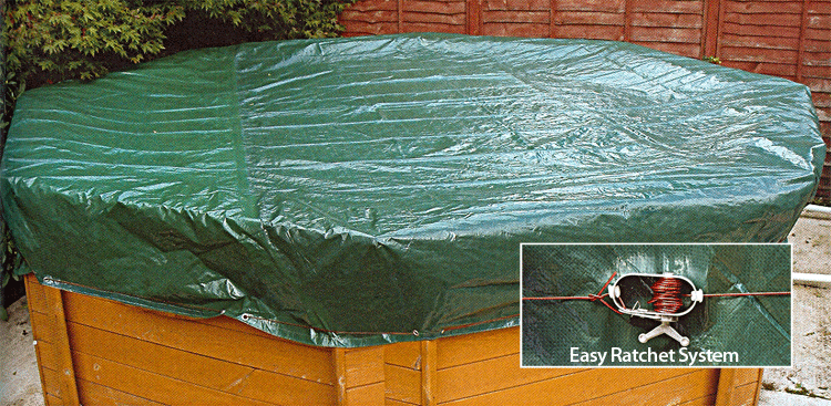 Above Ground Winter Debris Pool Cover