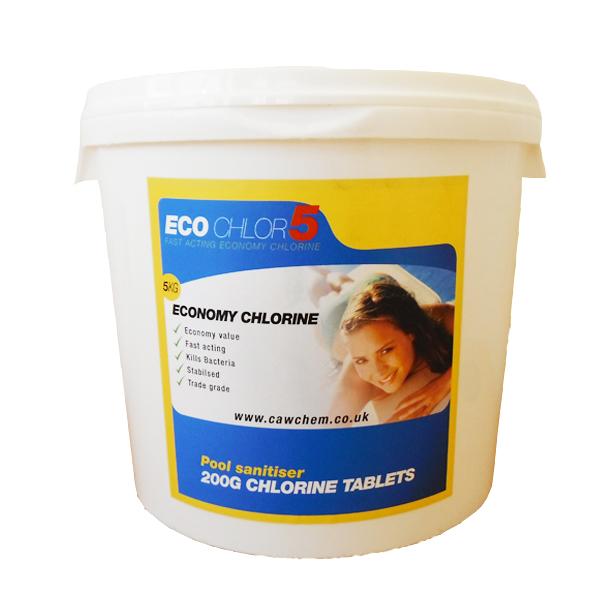 Eco Chlor 5 Economy Chlorine Tablets 5kg
