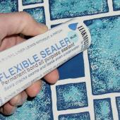 Leakmaster Flexible Pool Liner Sealer - 4oz Tube/White