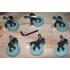Set of 6 Castors (Wheels)
